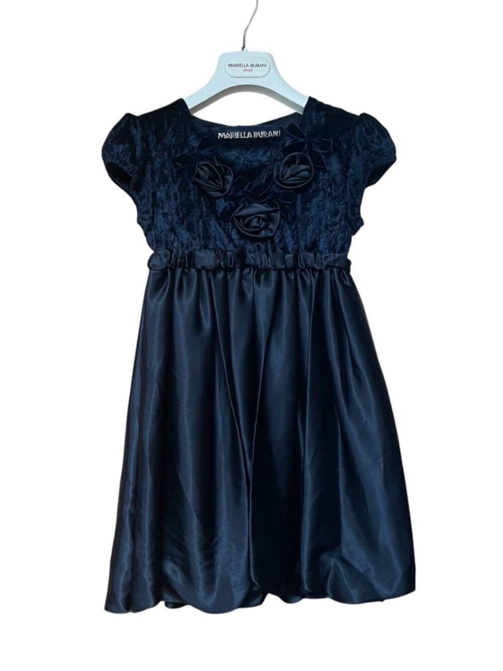 MARIELLA BURANI ROSES AND BOWS DRESS 4 - Picture 2 of 6